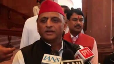 Akhilesh Yadav described the exam controversy and the Ram Mandir issue as two sides of the same coin