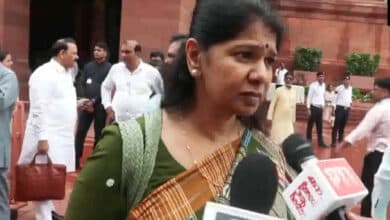 Kanimozhi attacks CM Vijay says delimitation meeting is just drama an attempt to divert attention from Cauvery