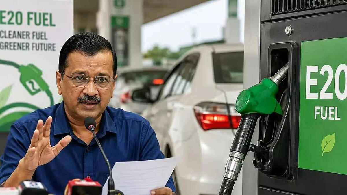 Attack on Arvind Kejriwal E20 fuel policy serious allegations leveled against the Modi government