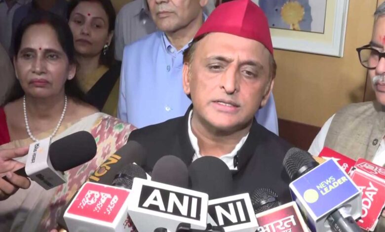 Akhilesh Yadav targets BJP over Saharanpur mosque dispute