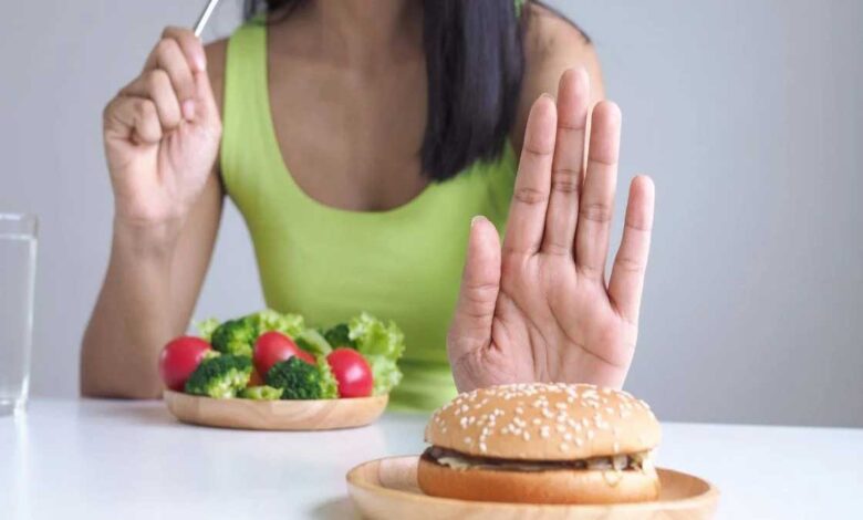 An unhealthy diet is turning the body