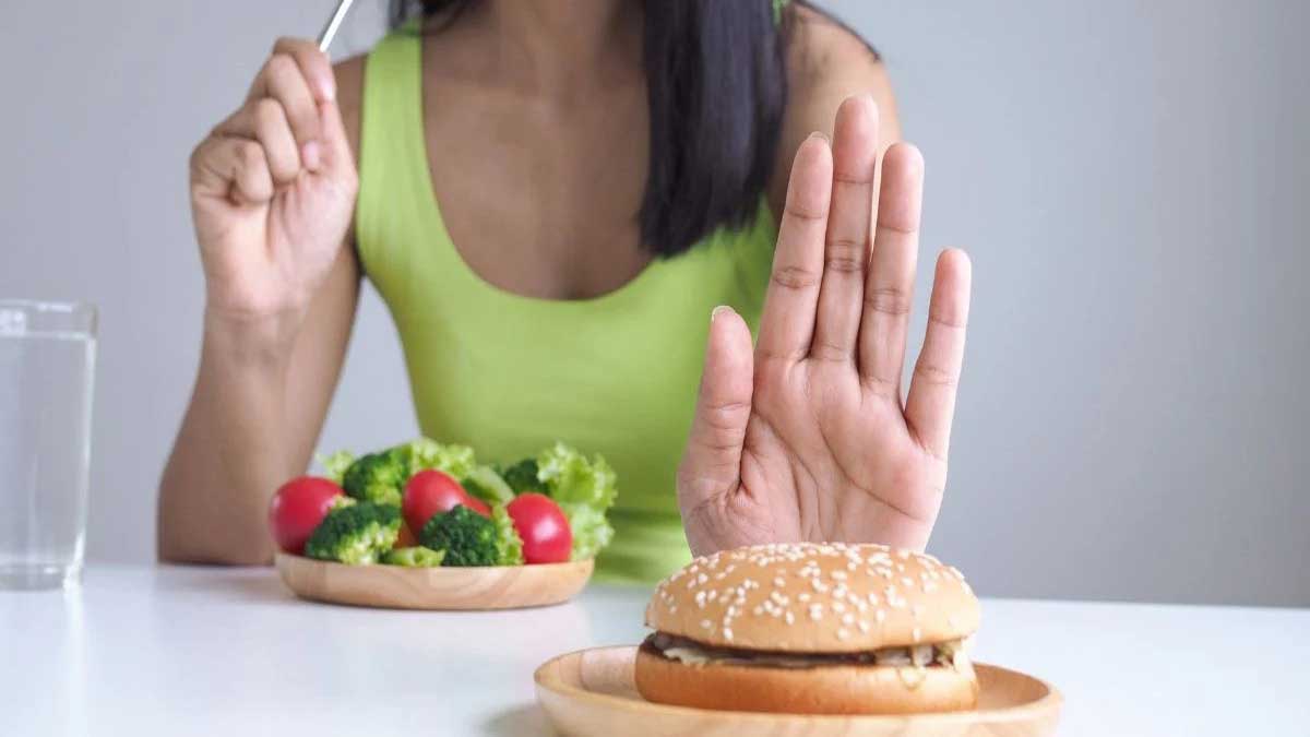 An unhealthy diet is turning the body