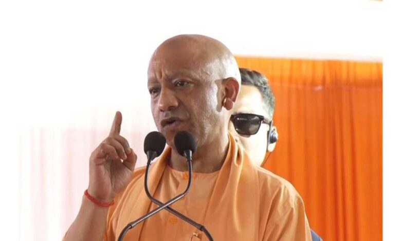 CM Yogi attacks SP over 'Saifai Syndicate' controversy.