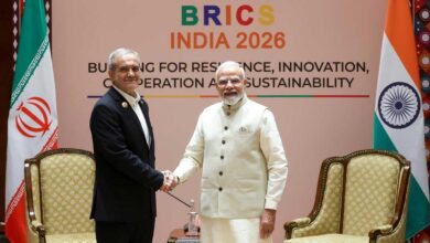 Iranian President arrives at BRICS Summit message of partnership with India