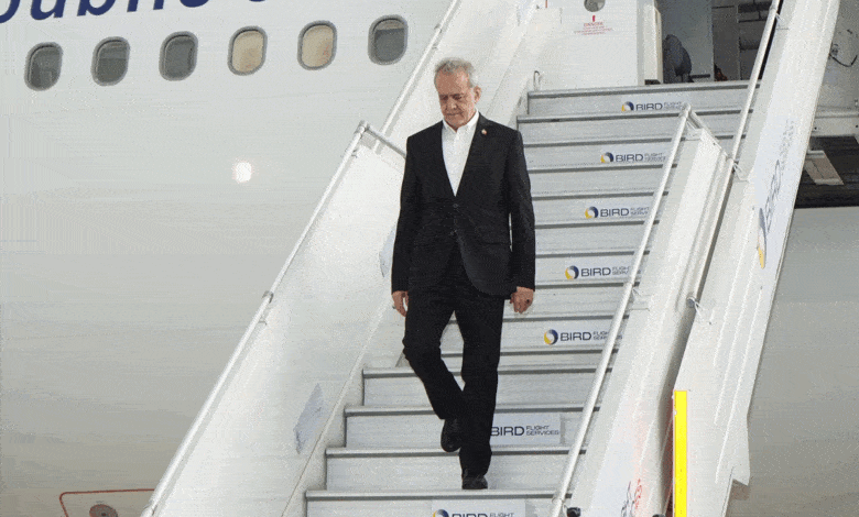 Iranian President arrives at BRICS summit message of partnership with India