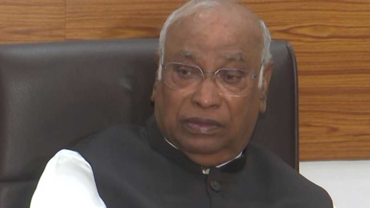 Mallikarjun Kharge attacks BJP over FIR says We will not be intimidated