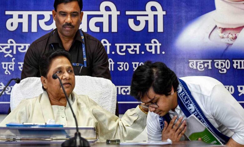 Mayawati major statement regarding AkashAnandmentions Ashok Siddharth