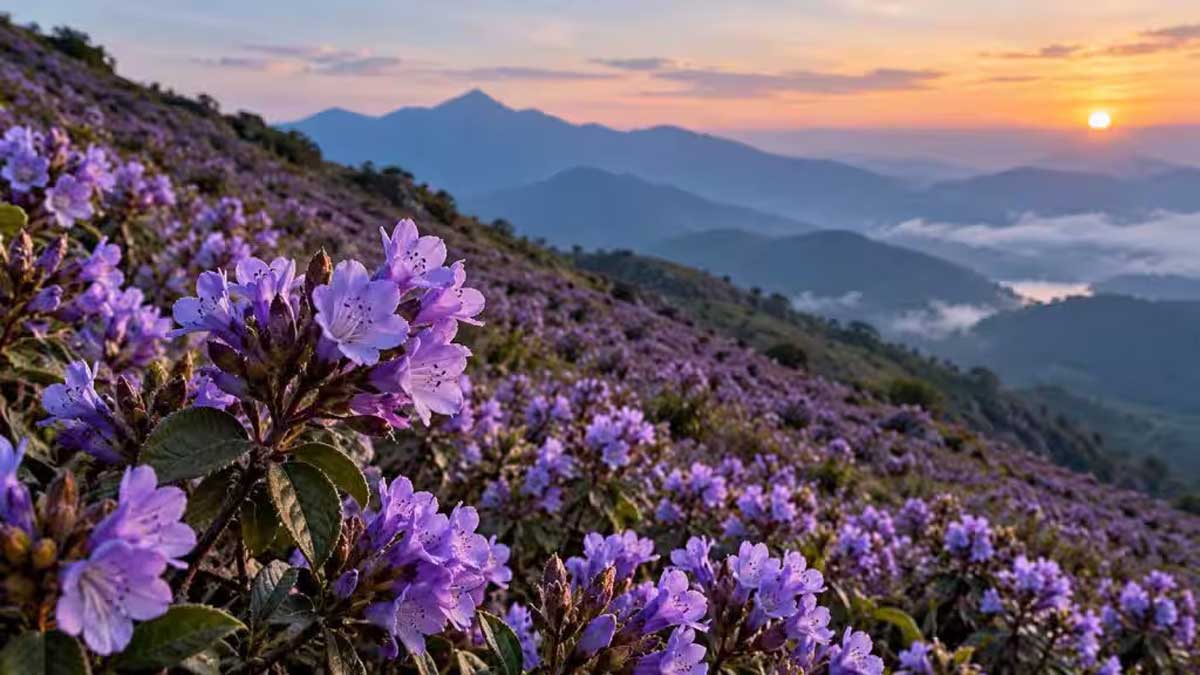 Neelkurinji Flowers A unique marvel of nature this beautiful flower appears after 12 years
