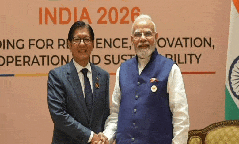PM Modi meets Philippines President at BRICS