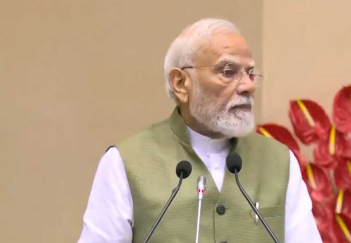PM Modi stated that India solar capacity has surged from 2 GW to over 160 GW marking a major transformation over 12 years