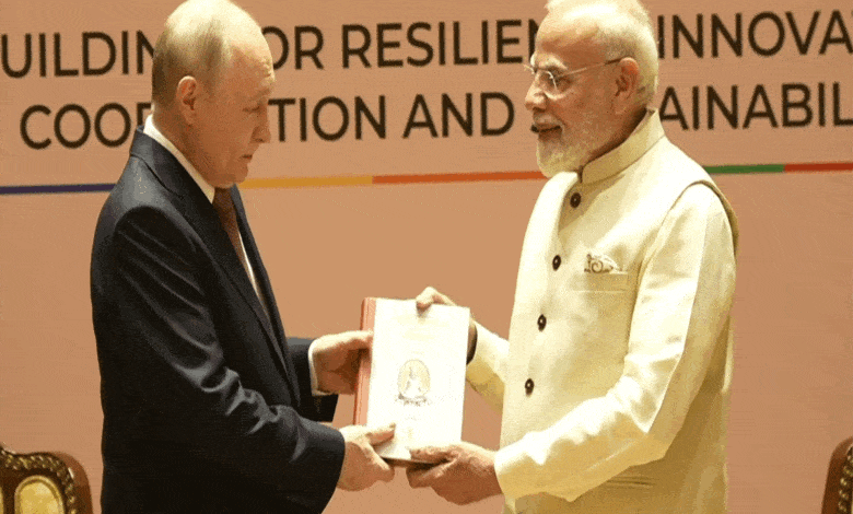 Putin Meets PM Modi $100B Trade Target by 2030