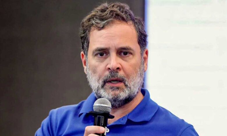 Rahul Gandhi targets PM Modi over UPI fees.