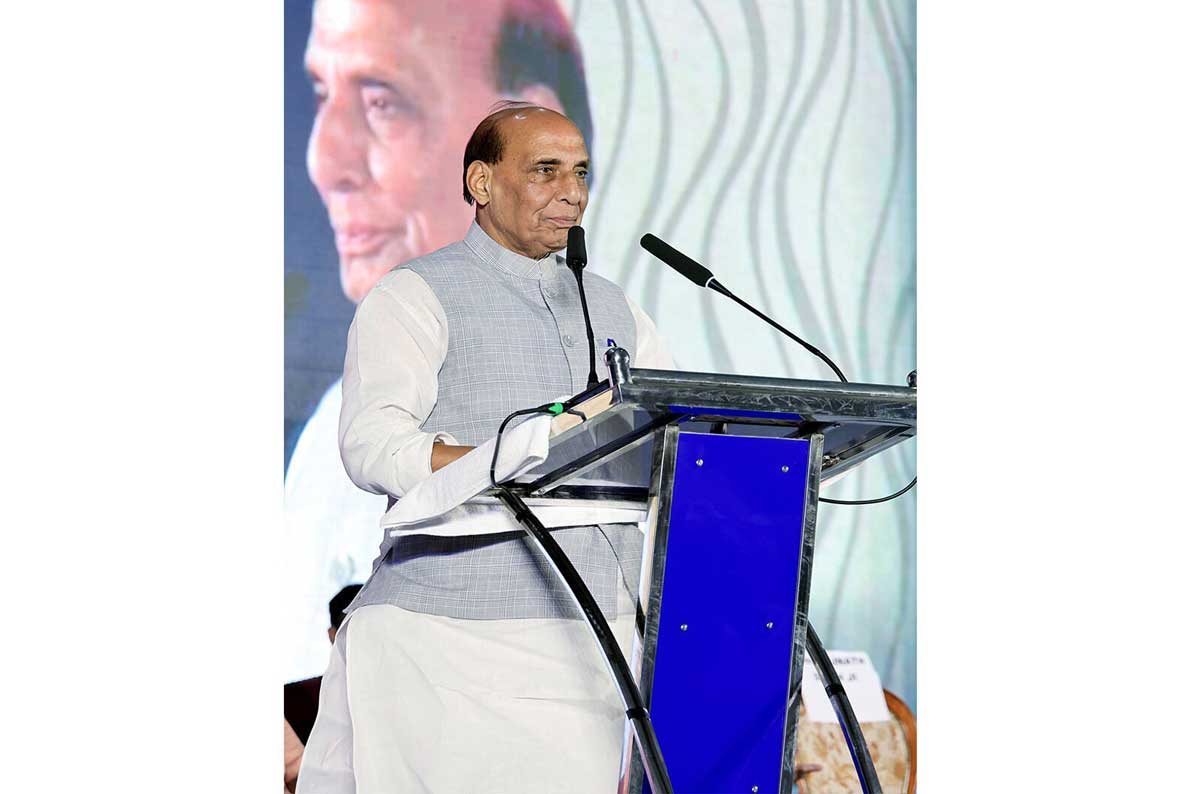 Rajnath Singh emphasized India defense capabilities