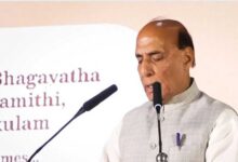 Rajnath Singh said religion was presented as communalism