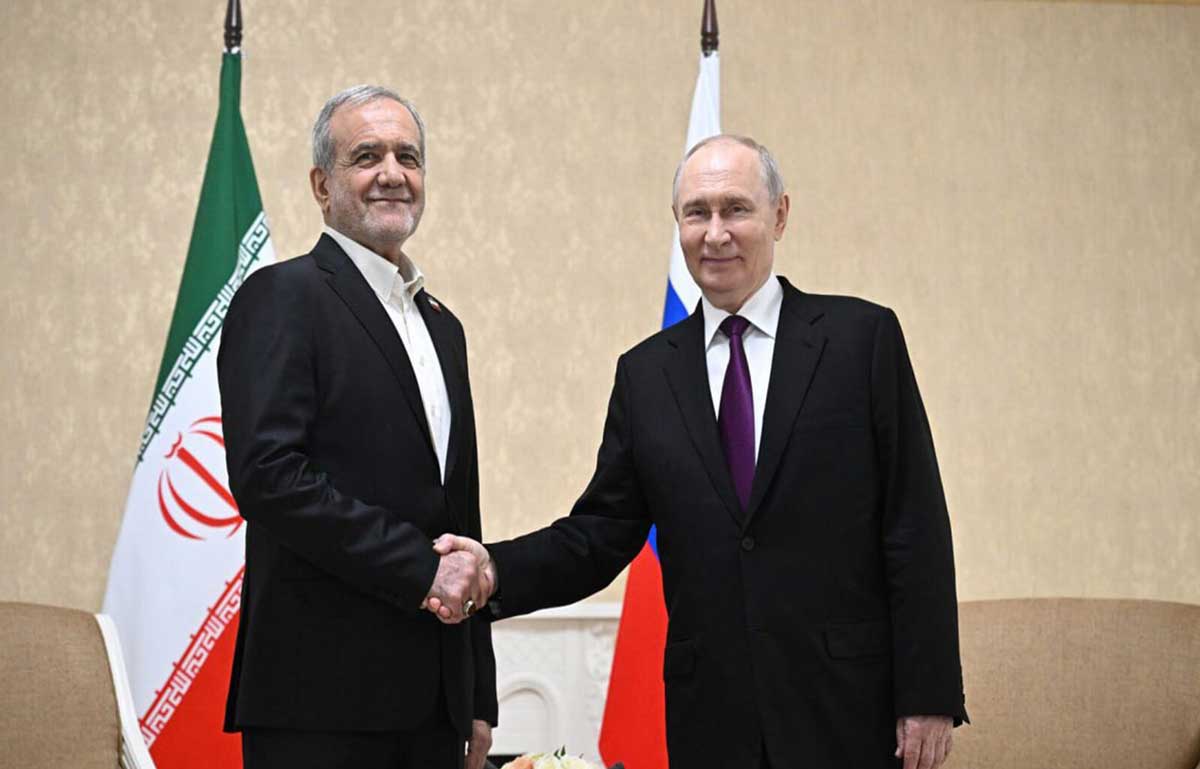 Amid rising tensions with America Vladimir Putin pledged to support Iran