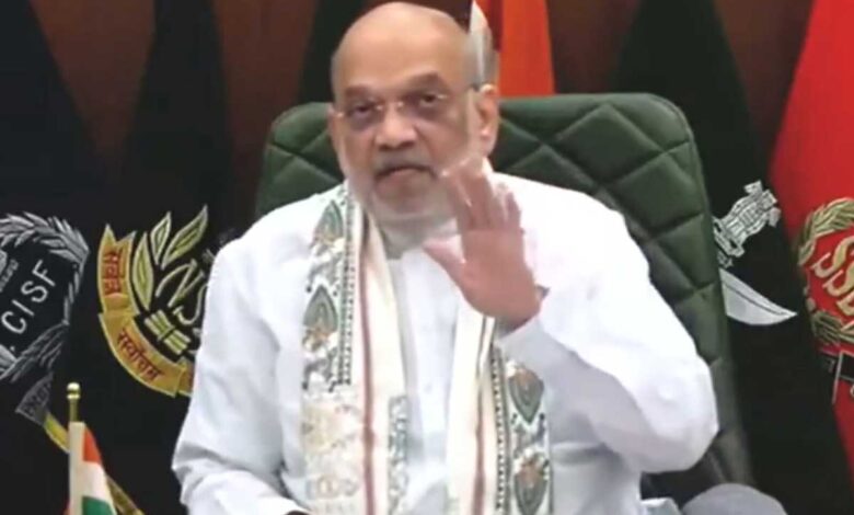 Amit Shah delivers a strong message regarding the eradication of Naxalism