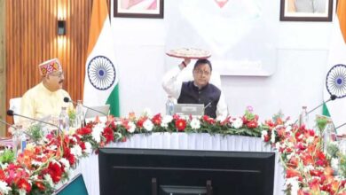 CM Dhami chaired the first cabinet meeting outside Dehradun