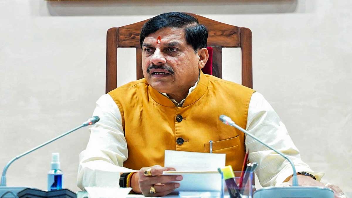 CM Mohan Yadav takes strict action regarding the Gwalior truck accident 8 police personnel suspended