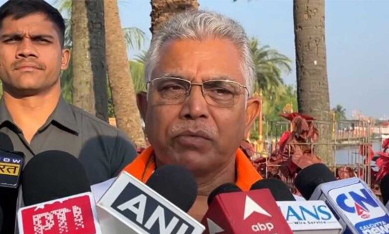 Dilip Ghosh lashes out at Rahul Gandhi and Kharge makes a major statement regarding the Congress