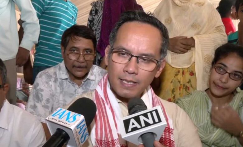 Gaurav Gogoi raises questions about the EC demands removal of Gyanesh Kumar
