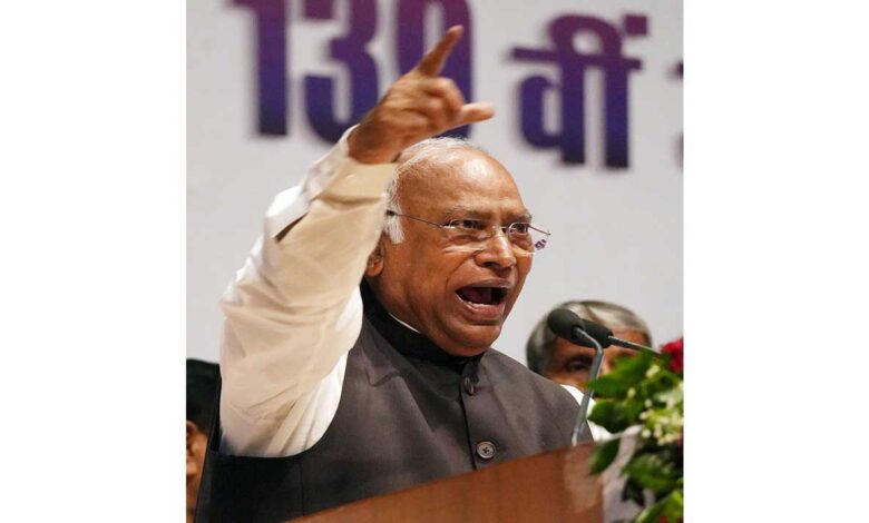 Mallikarjun Kharge hints at postponing the INDIA alliance rally following an appeal from traders