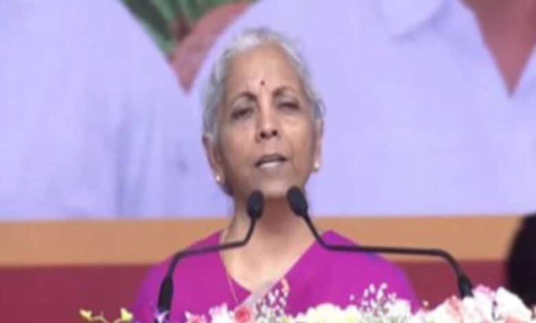 Nirmala Sitharaman said the government is bearing the cost of the hike in urea prices
