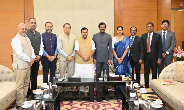 Nitin Nabin met with the JVP delegation from Sri Lanka
