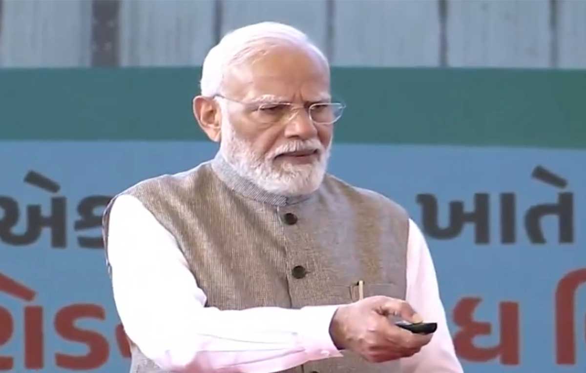 PM Modi inaugurated development projects worth ₹400 crore in Gujarat