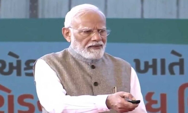 PM Modi inaugurated development projects worth ₹400 crore in Gujarat