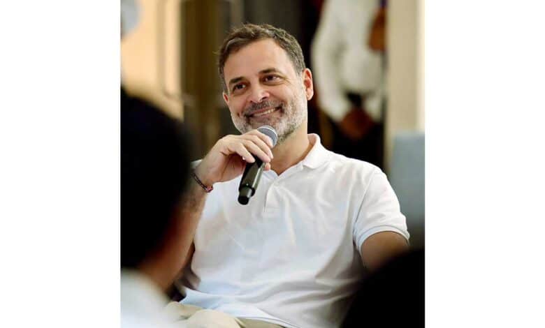 Rahul Gandhi Satyam Shivam Sundaram Message Ahead of Vote Bachao Rally