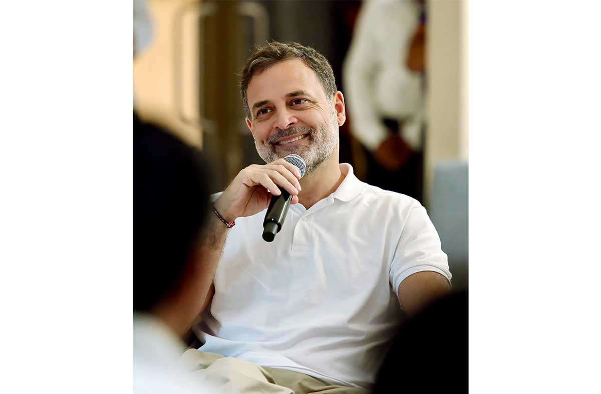 Rahul Gandhi Satyam Shivam Sundaram Message Ahead of Vote Bachao Rally