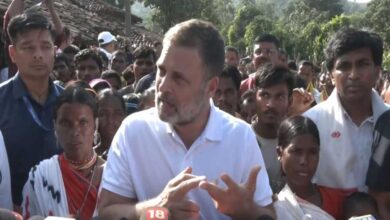 Rahul Gandhi attacks MP government raises issues regarding tribal health and education
