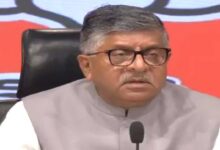 Ravi Shankar Prasad targeted the Congress over Rahul Gandhi call for a rally