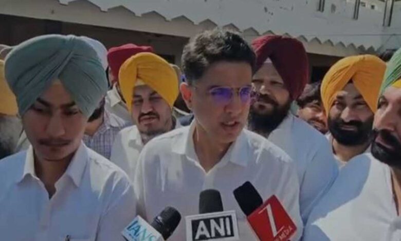 Sachin Pilot lashes out at Punjab government, raises questions over law and order