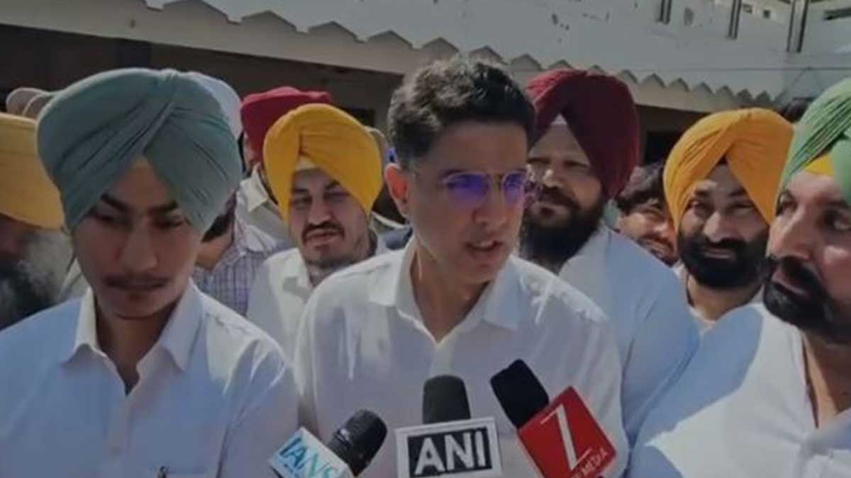 Sachin Pilot lashes out at Punjab government, raises questions over law and order
