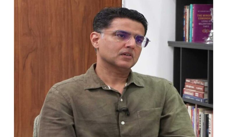 Sachin Pilot takes aim at the Election Commission raises questions regarding its impartiality