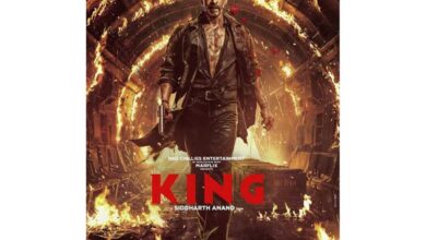 Shahrukh Khan romantic look in the King poster dialogue becomes a talking point