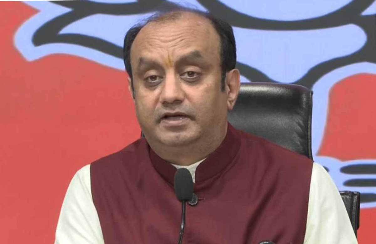 Sudhanshu Trivedi takes aim at the Congress party protest